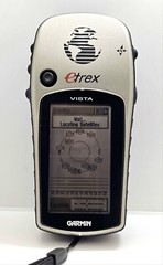 Garmin eTrex Vista GPS Manual & Case