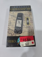 Lowrance GlobalMap 100 Handheld GPS Global Positioning System With VHS *