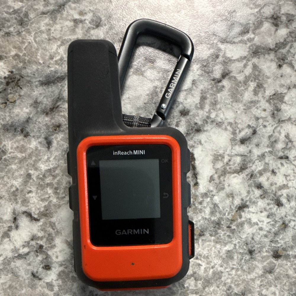 Garmin inReach Mini Satellite Communicator for Hiking, Orange/Black