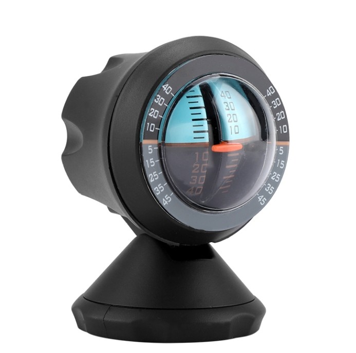 Car Vehicle Inclinometer Slope Indicator Meter Level Tilt Gauge Road Instrument