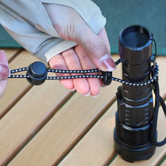 1/5Pcs Backpack Walking Stick Holder Trekking Hiking Pole Fixing Tie Cord Rope O