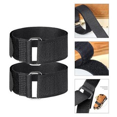 Snow Ice Shoe Grips Winter Boot Grippers Strap Metal Spikes Cleat Studs One Size