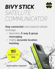 Bivy Stick Satellite Communicator – Two-Way Global SMS, GPS Tracker, Off-Grid