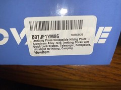 Covacure Trekking Poles Collapsible Hiking Poles – Aluminum Alloy 7075 NIB