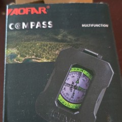 AOFAR AF-4090 Multifunctional Compass with Case & Original Box