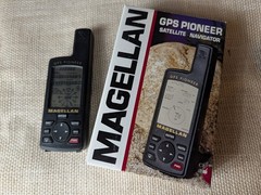 Magellan GPS Pioneer Satellite Navigator Model 63000 In Box Working