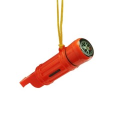 Skywalker 5-in-1 Compass (Whistle, Waterproof Compartment, Mirror, Flint Strip)
