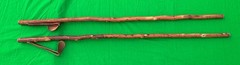 Pair of Whistle Creek Walking / Hiking Sticks.