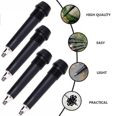 5 Pack Trekking Poles Carbide Tips Replacement Universal Tungsten Steel Rod