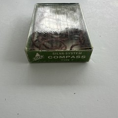 Vintage Silva Polaris Compass Liquid Filled Type 7 Made Sweden Box Instructions