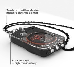 Silva Expedition S Compas | Night-Enabling Luminous Markings | Perfect for Navig