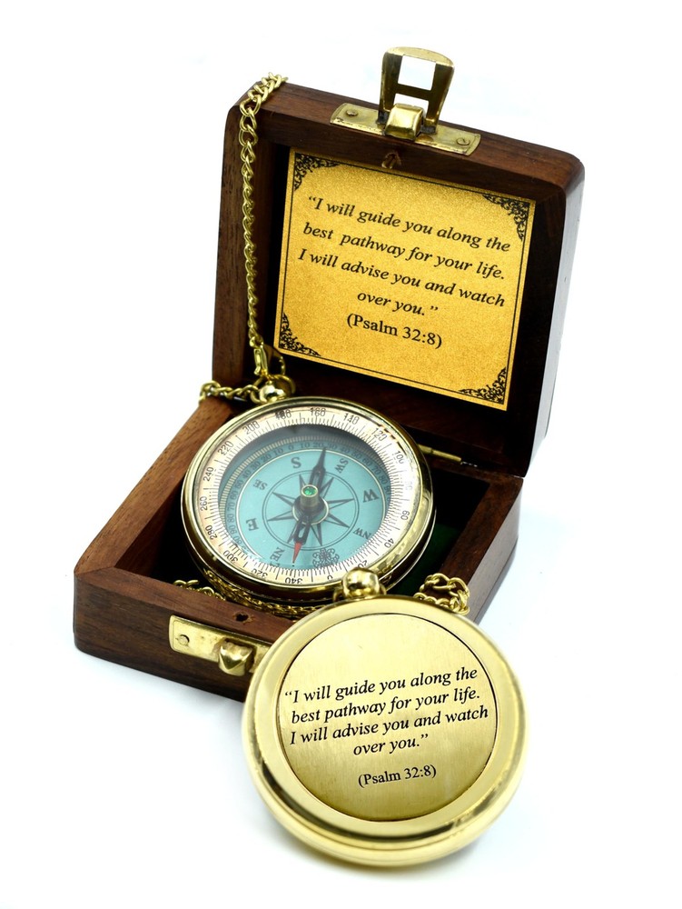 I Will Guide (Psalm 32:8) Communion & Confirmation Gift for Teenage Boys | Se…