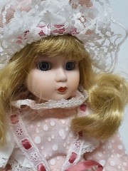 Artist doll porcelain doll 38 cm collector rarity Vintage