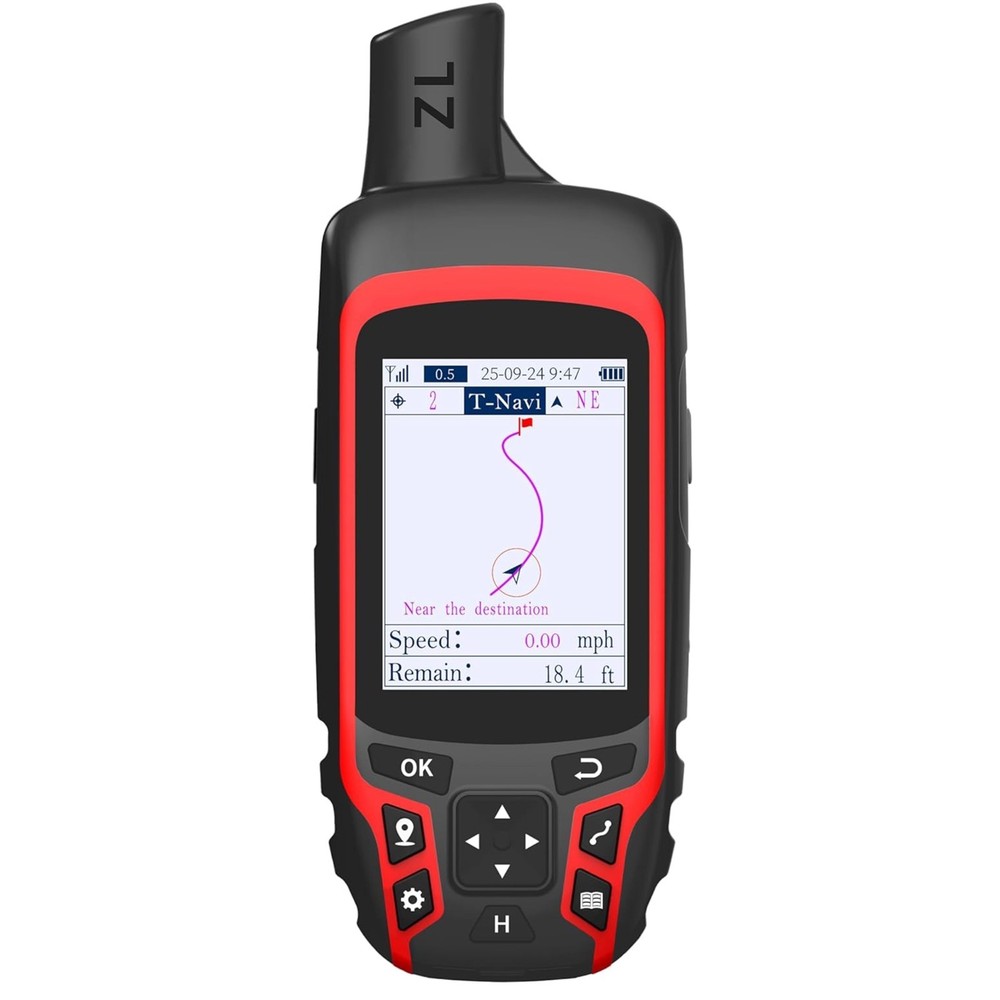 A6 Handheld GPS for Hiking, Rugged Waterproof GPS Navigator Track Navigation