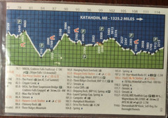 Appalachian Trail Pocket profile Map-Brand New-SHIPS N 24 HOURS