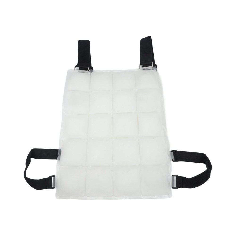 Cooling Vest for Heat Management with Multi-Compartment For PCM Layout
