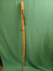 HIKING STICK MADE FROM NM YUCCA PLANT 55″X15.2OZ BANADANA WITH HOLDER INCLUDED