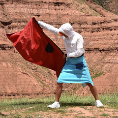 Outdoor Rain Skirt Nylon Waterproof for Hiking For Mountaineering Fishing