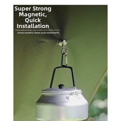 Portable Hanging Tool Magnetic Hook Powerful Magnet Quick Installation