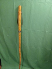 HIKING STICK MADE FROM NM YUCCA PLANT 55″X15.2OZ BANADANA WITH HOLDER INCLUDED