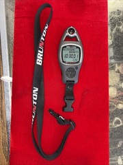 Brunton ADC Wind Handheld Weather Station F-ADC-WIND W/ Strap Great Condition