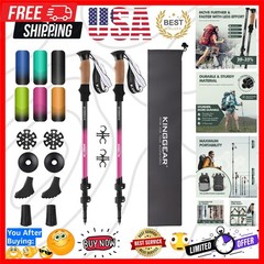 Nordic Walking Stick, TP1 Hiking Poles Retractable Lightweight 7075 Aluminum,…