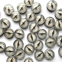 Fun Lot of 36 Mini Compass Toys – Party Favors for All Ages