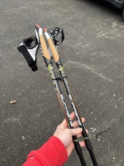 LEKI Supreme Shark Nordic Walking Aluminum Walking Pole 100cm to 130cm