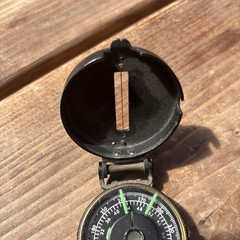 Vintage Engineer Directional Compass – 60s Made in Japan – Patina