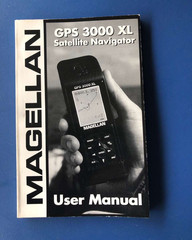 Magellan 3000 XL GPS Handheld Satellite Navigator & Manual No Wi-Fi required