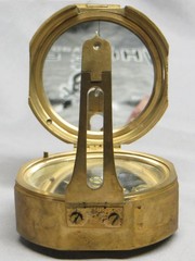 Vintage Brunton’s Pocket Transit Compass Geology Surveying Military w/Wood Box
