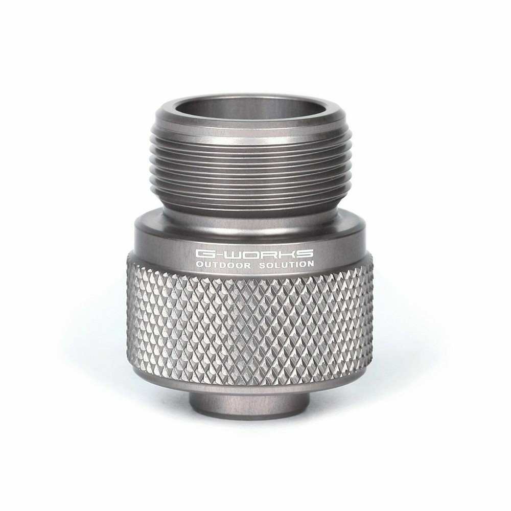 G Works EPI Gas Adapter Converts Use Lindal Valve Canister Gas for Propane Gas