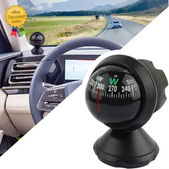 Compass for Car with Bottom Stick Car Compass Ball,Adjustible and Night Vision C
