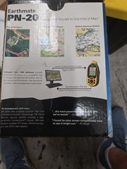 DeLorme Earthmate GPS PN-20 Geocaching Hiking Fishing Handheld GPS No Batteries