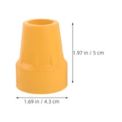 6Pcs Trekking Poles Tips Nonskid Cane Tip Protectors Nonstick Crutch Tips