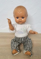 Celluloid celluloid doll doll Ewergreen 9916 38 cm collector RARE