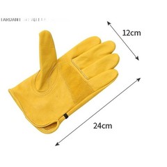 Leather Gloves for Campfire Cooking Flame Resistance and Ergonomic Grip