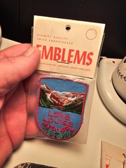 Vintage Mid Century Lake Louise Canada Hiking Trail Vest Patch Travel Souvenir