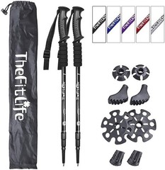 Packable Ultralight Trekking Poles with Anti-Shock: Perfect for Hiking & Travel