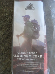 TrailBuddy Adjustable Hiking Poles for Snowshoe & Backpacking, Plum Purple – NIB