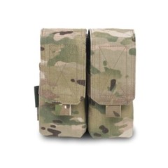 ELITE OPS DOUBLE MOLLE MAGAZINE POUCH SUIT 5.56mm DOUBLE SHINGLE CORDURA DM4