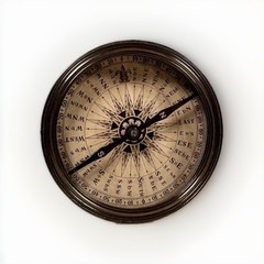 India Brass Polaris Pocket Compass 2.25” D