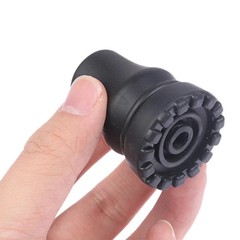 16-22mm Antiskid Walking Stick Crutch Cane Bottom Pads Cover Protector Climbing