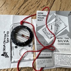 SILVA TYPE 17 BASEPLATE NAVIGATION COMPASS MADE IN SWEDEN RARE EXCELLENT COND