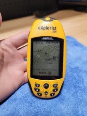 Magellan eXplorist 200 Handheld GPS Unit Waterproof Hiking Geocache Portable