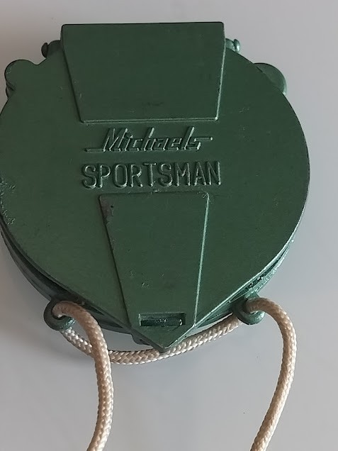 Vintage Metal Case Uncle Mike’s Sportsman Precision Compass By Michaels Working