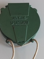 Vintage Metal Case Uncle Mike’s Sportsman Precision Compass By Michaels Working