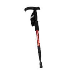 Hiking Stick 110 Cm 4 Section Aluminum Alloy Walking Trekking Poles