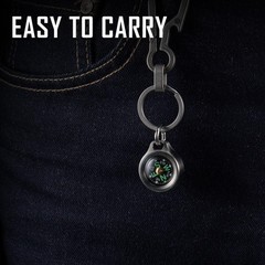MecArmy Mini Compass: Your tiny guide to not being utterly clueless. EDC glow!