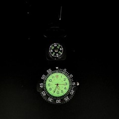 Wristwatch with for Men, Sports Watch with Carabiner, Waterproof, Glows in D…